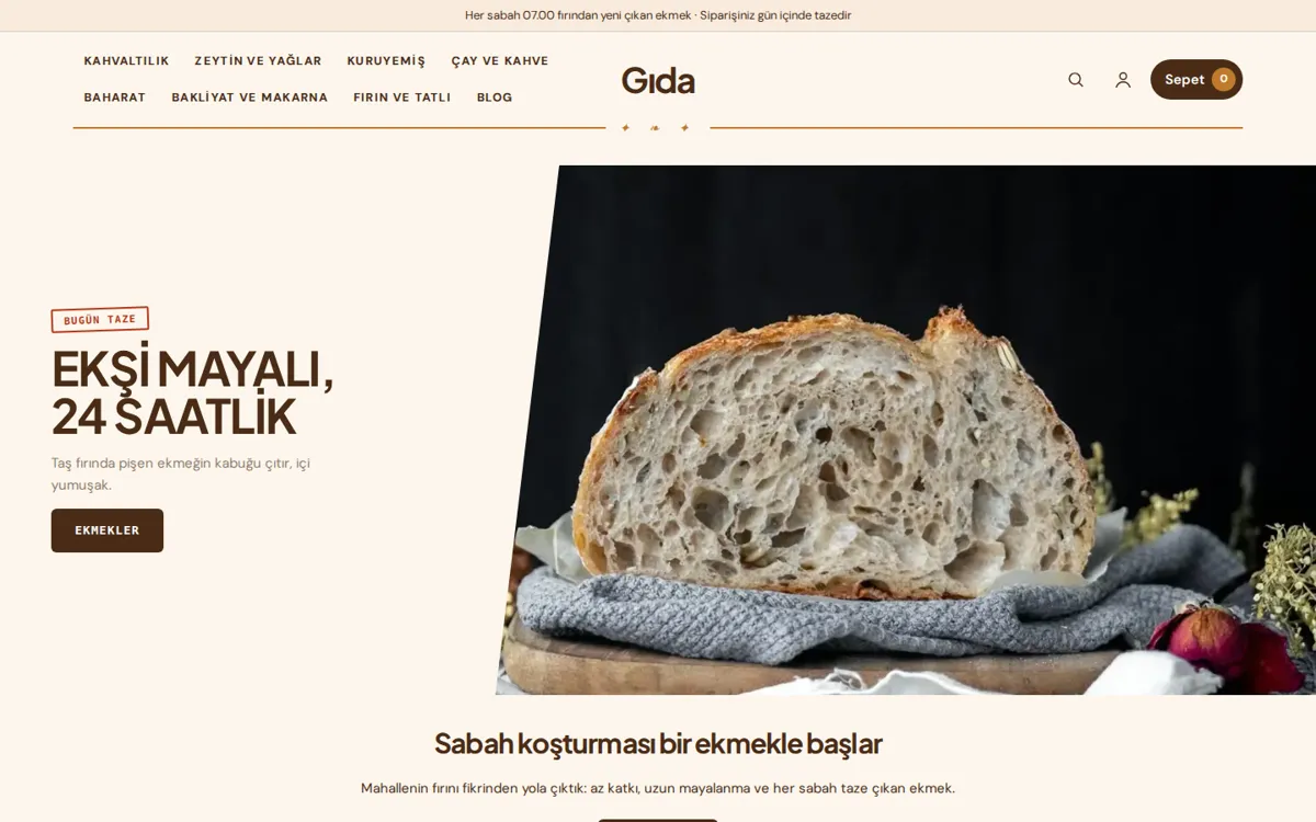 Fırın teması (gıda) ana sayfası