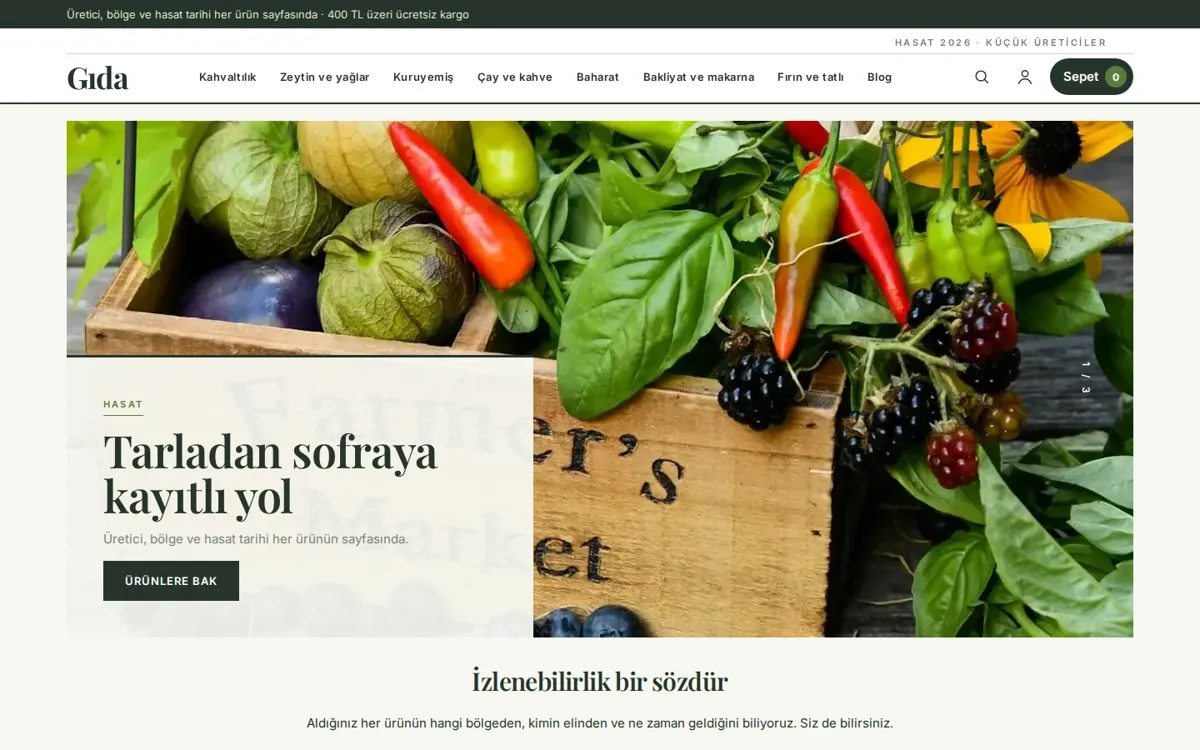 Tarla teması (gıda) ana sayfası