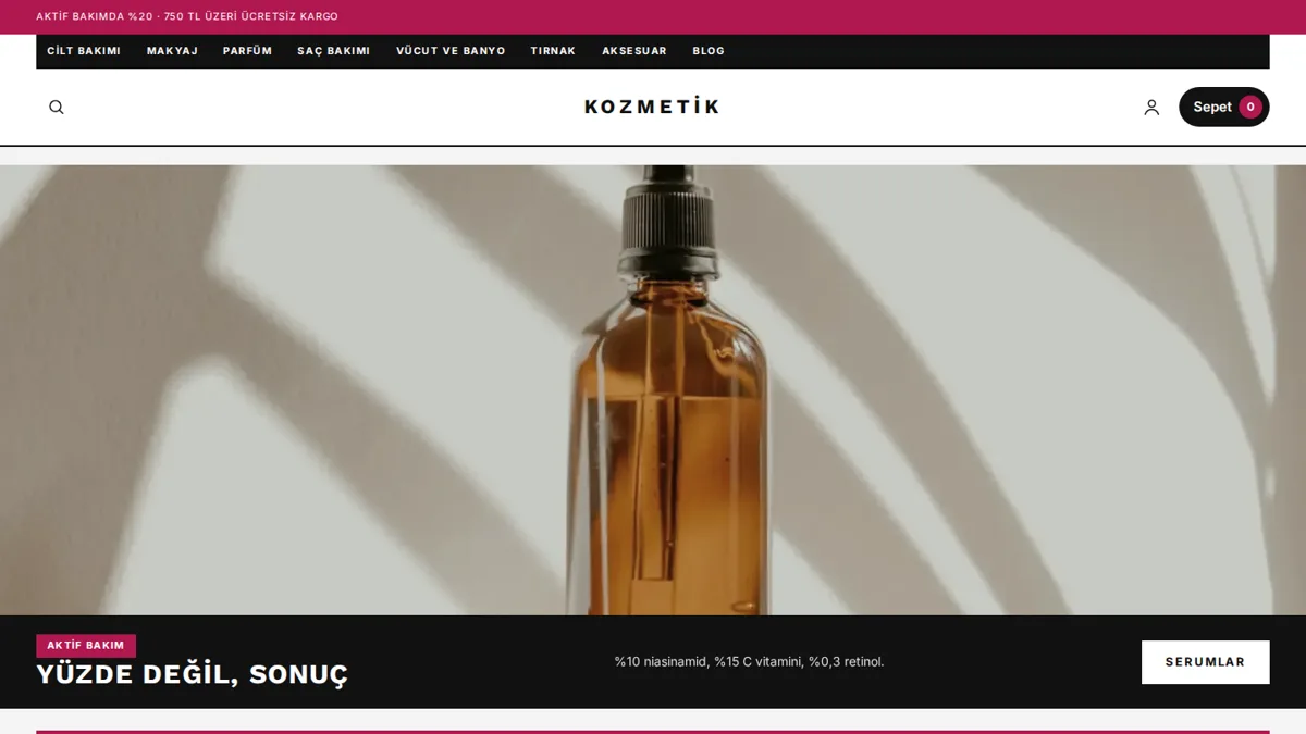 Serum teması (kozmetik) ana sayfası