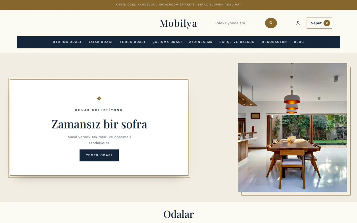 Konak teması (mobilya) ana sayfası